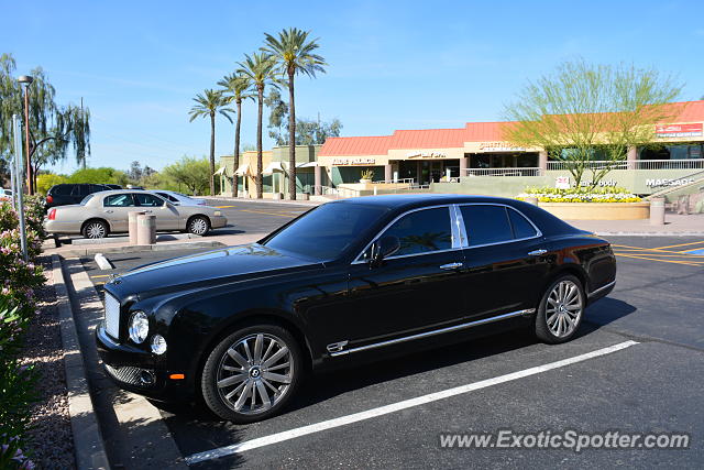 Bentley Mulsanne spotted in Scottsdale, Arizona