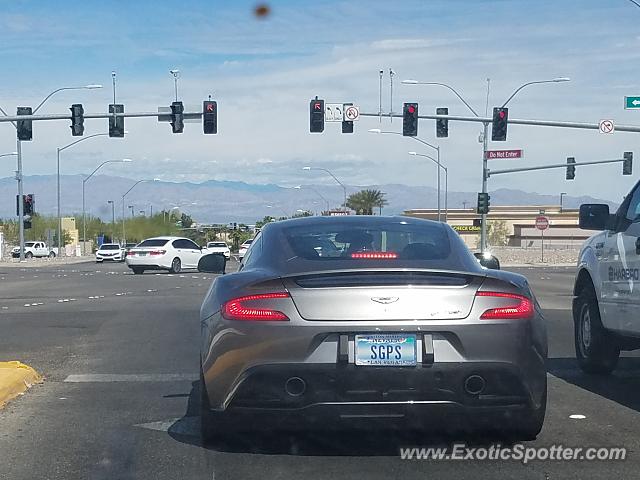 Aston Martin Vanquish spotted in Henderson, Nevada