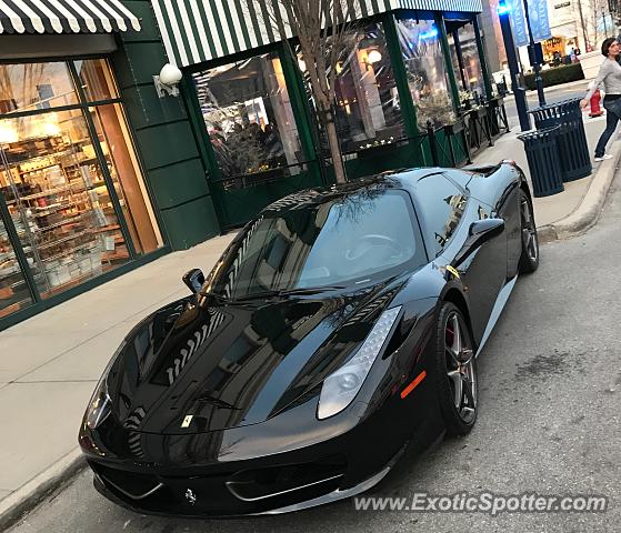 Ferrari 458 Italia spotted in Columbus, Ohio