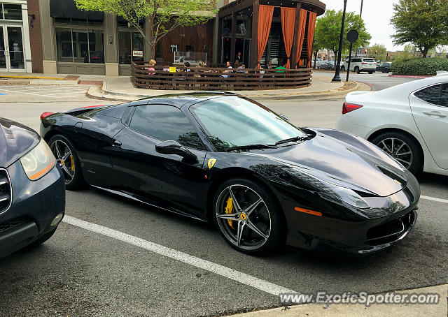 Ferrari 458 Italia spotted in Southlake, Texas