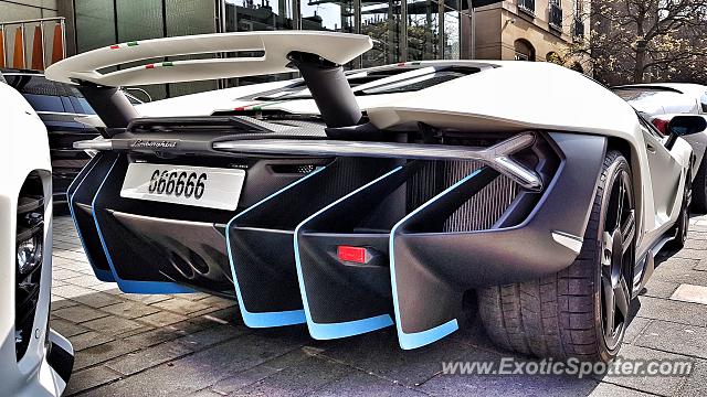 Lamborghini Centenario spotted in London, United Kingdom