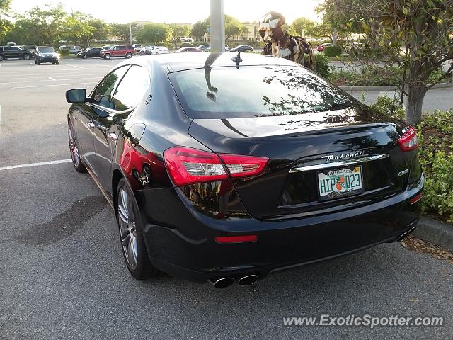 Maserati Ghibli spotted in Brandon, Florida