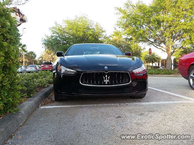 Maserati Ghibli spotted in Brandon, Florida