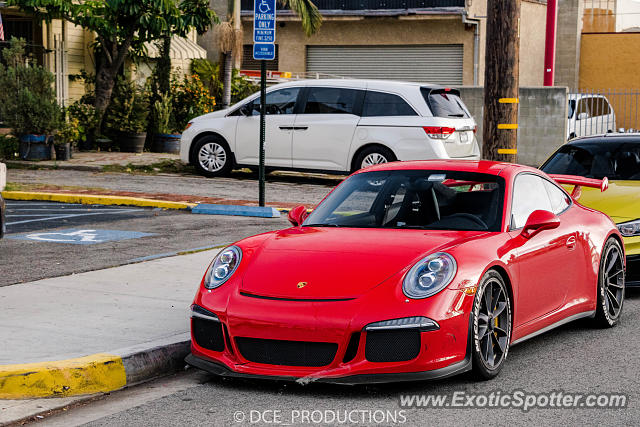 Porsche 911 GT3 spotted in Monterey Park, California