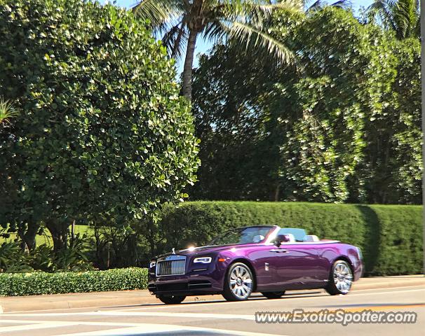 Rolls-Royce Dawn spotted in Palm Beach, Florida