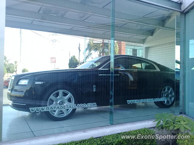 Rolls-Royce Wraith spotted in Guadalajara, Mexico