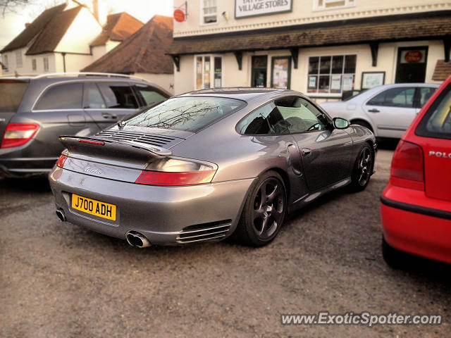 Porsche 911 Turbo spotted in Yattendon, United Kingdom
