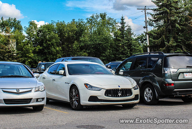 Maserati Ghibli spotted in Calgary, Canada