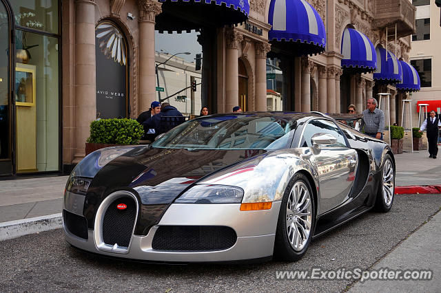 Bugatti Veyron spotted in Beverly Hills, California