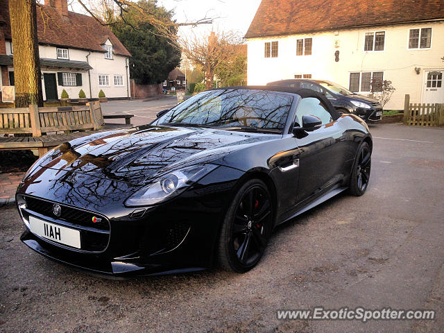 Jaguar F-Type spotted in Yattendon, United Kingdom
