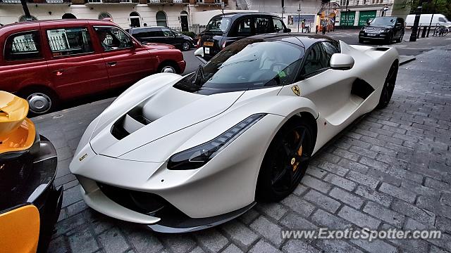 Ferrari LaFerrari spotted in London, United Kingdom