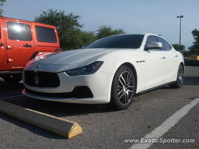 Maserati Ghibli spotted in Bradenton, Florida