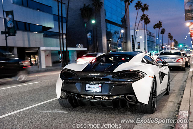 Mclaren 570S spotted in Los Angeles, California