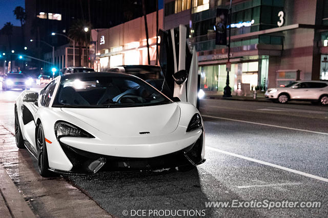Mclaren 570S spotted in Los Angeles, California