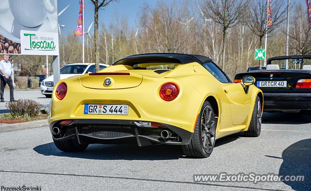 Alfa Romeo 4C spotted in Gorlitz, Germany