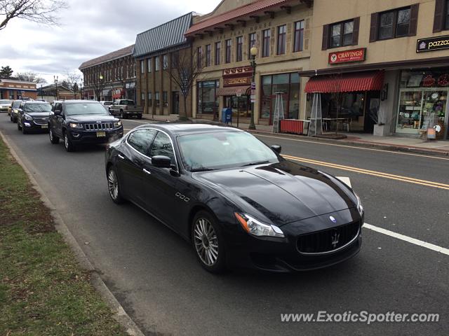 Maserati Quattroporte spotted in Ridgewood, New Jersey