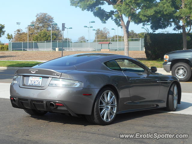Aston Martin DBS spotted in Carlsbad, California
