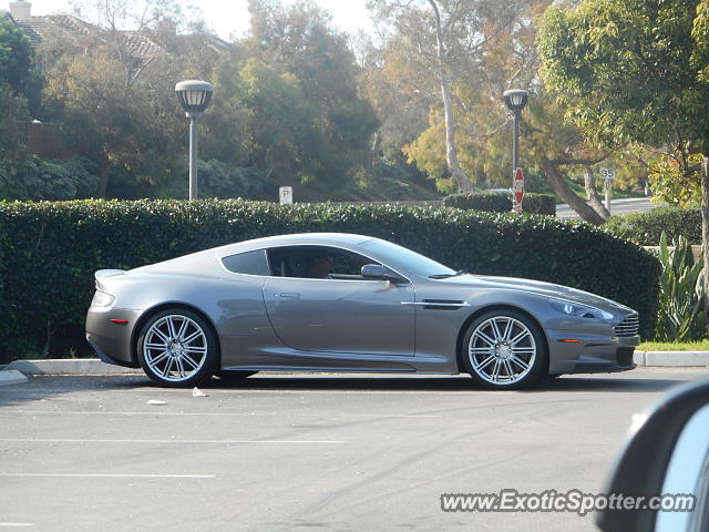 Aston Martin DBS spotted in Carlsbad, California