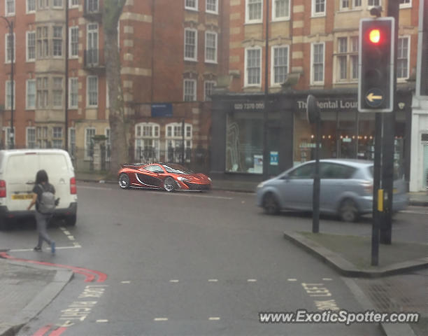 Mclaren P1 spotted in London, United Kingdom