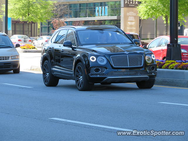 Bentley Bentayga spotted in Atlanta, Georgia