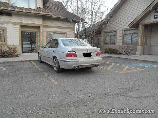 BMW M5 spotted in Bozeman, Montana