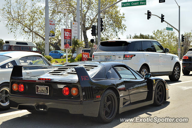 Ferrari F40 spotted in Malibu, California