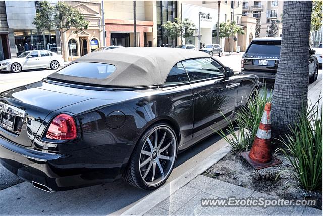 Rolls-Royce Dawn spotted in Beverly Hils, California