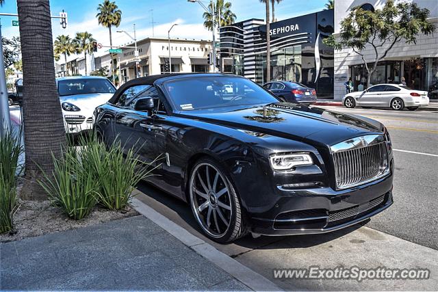 Rolls-Royce Dawn spotted in Beverly Hils, California