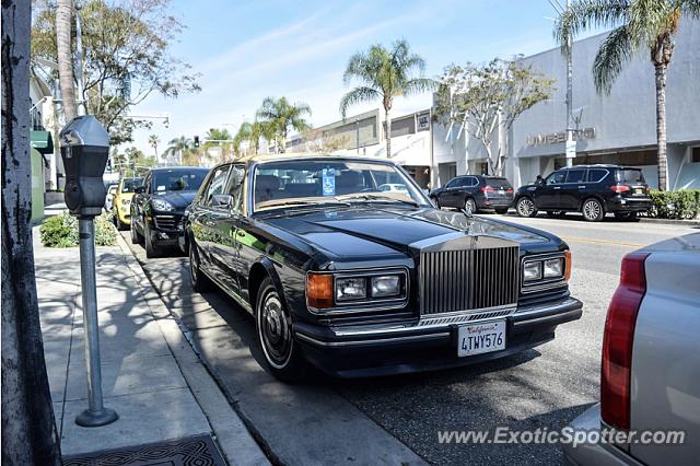 Rolls-Royce Silver Spur spotted in Beverly Hills, California
