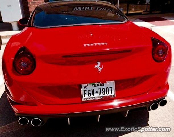 Ferrari California spotted in Irving, Texas