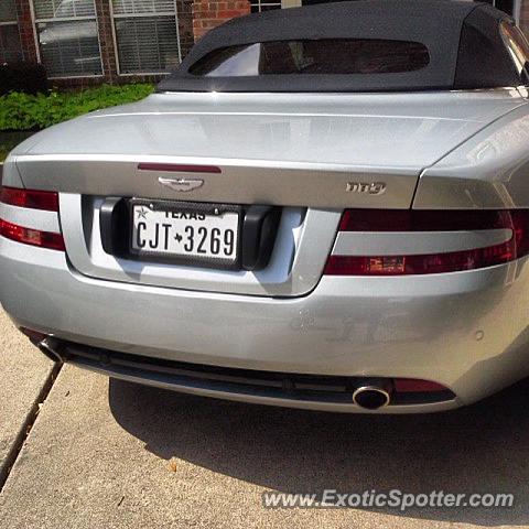 Aston Martin DB9 spotted in Coppell, Texas