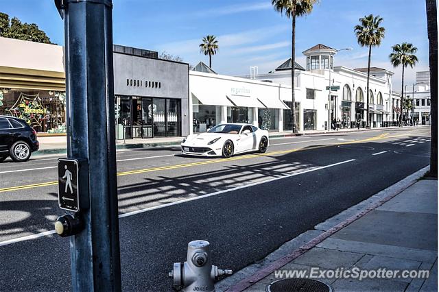 Ferrari F12 spotted in Beverly Hills, California