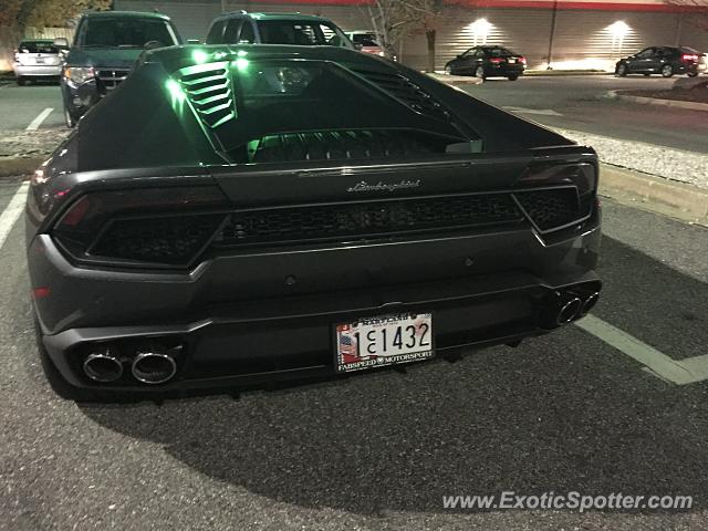 Lamborghini Huracan spotted in Stevensville, United States
