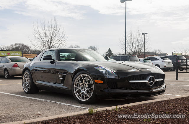 Mercedes SLS AMG spotted in Madison, Wisconsin
