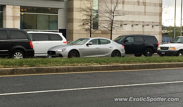 Maserati Ghibli spotted in Washington DC, United States