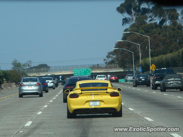 Porsche Cayman GT4 spotted in Ocean Side, California