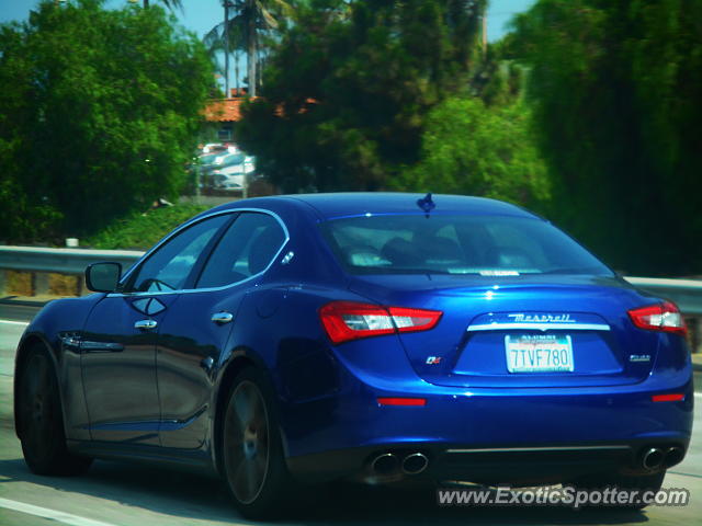 Maserati Ghibli spotted in San Diego, California