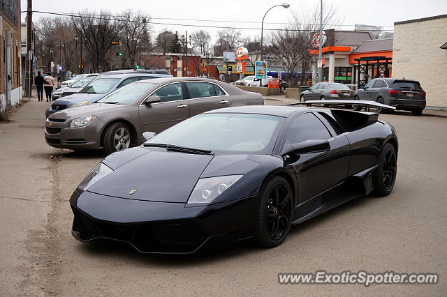 Lamborghini Murcielago spotted in Edmonton, Canada
