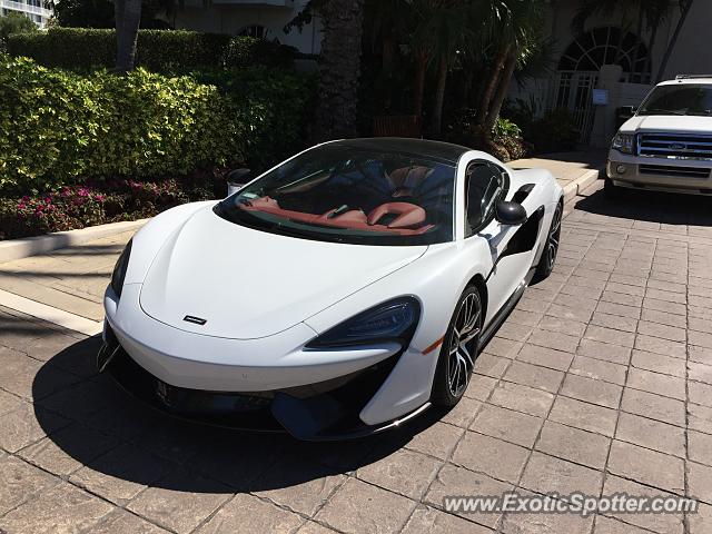 Mclaren 570S spotted in Palm Beach, Florida