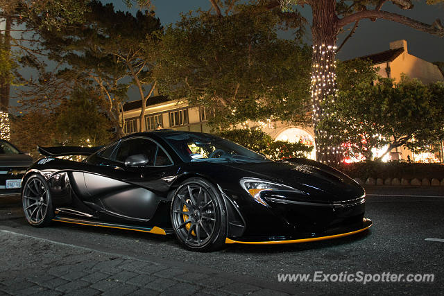 Mclaren P1 spotted in Carmel, California
