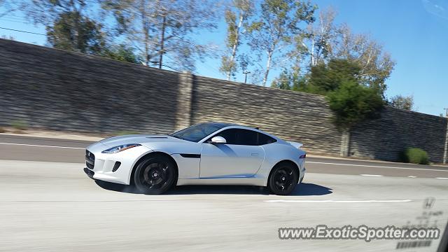 Jaguar F-Type spotted in San Diego, California