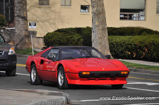 Ferrari 308 spotted in Greenwich, Connecticut