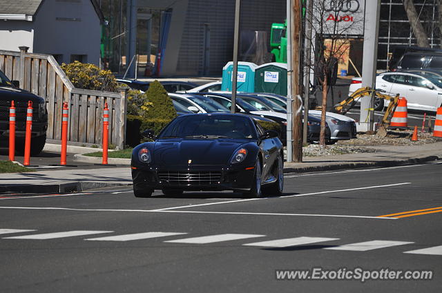 Ferrari 599GTB spotted in Greenwich, Connecticut