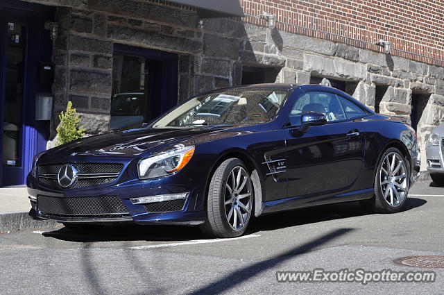 Mercedes SL 65 AMG spotted in Greenwich, Connecticut