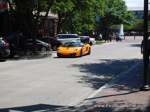 Lamborghini Gallardo spotted in Dallas, Texas