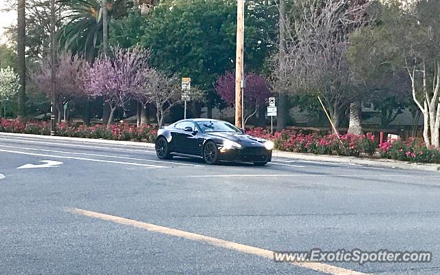 Aston Martin Vantage spotted in Riverside, California