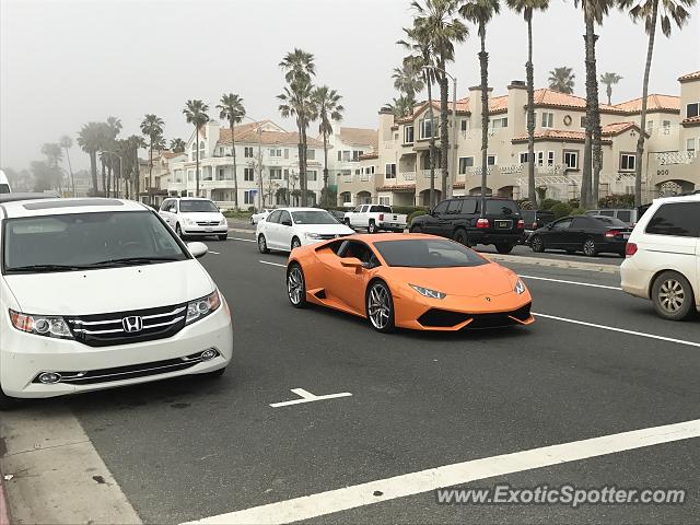 Lamborghini Huracan spotted in Huntington Beach, California