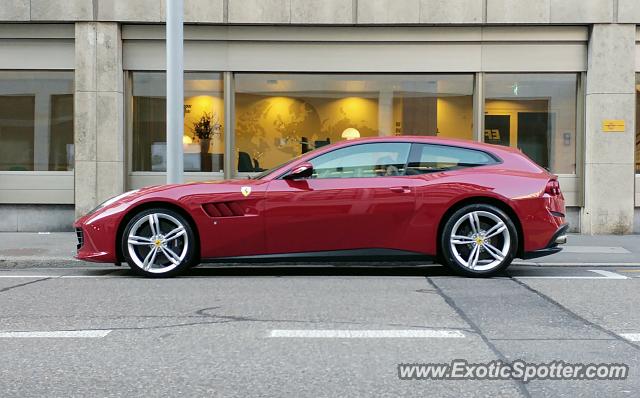 Ferrari GTC4Lusso spotted in Zurich, Switzerland