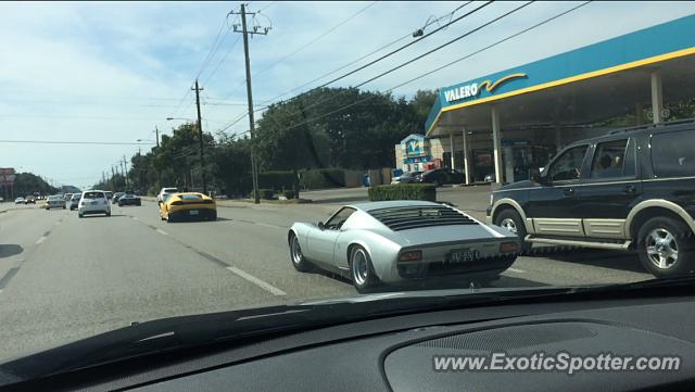 Lamborghini Miura spotted in Houston, Texas