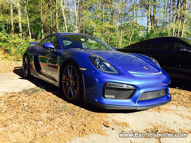Porsche Cayman GT4 spotted in Athens, Georgia